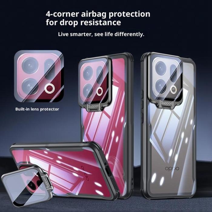 OEM - Oppo Find X9 Pro 5G Mobilskal Plast Transparent - Pattern No.4