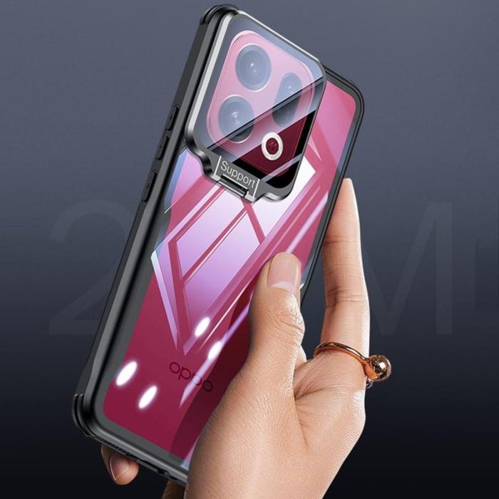 OEM - Oppo Find X9 Pro 5G Mobilskal Plast Transparent - Pattern No.4