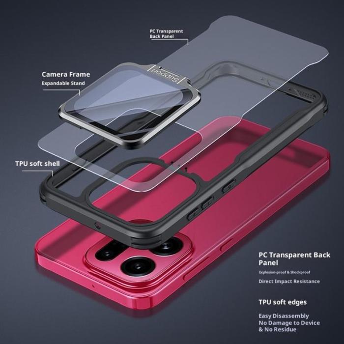OEM - Oppo Find X9 Pro 5G Mobilskal Plast Transparent - Pattern No.4