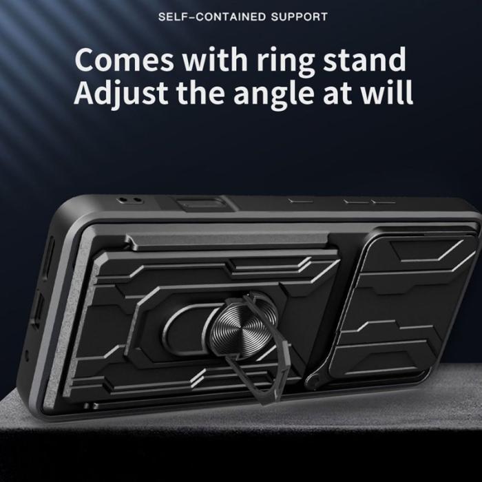 OEM - Oppo Find X9 Pro 5G Skal Plast Kickstand - Sapphire