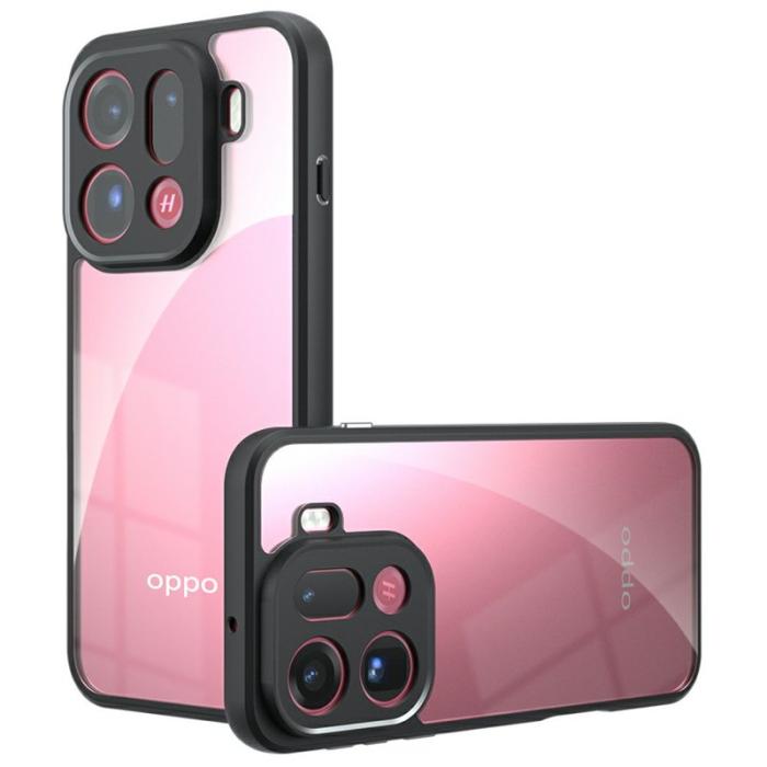 OEM - Oppo Find X9 Pro 5G Skal Plast Shockproof Transparent - Vit