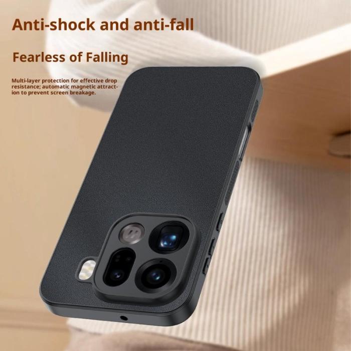 OEM - Oppo Find X9 Pro 5G Skal PU Läder Skydd - Orange