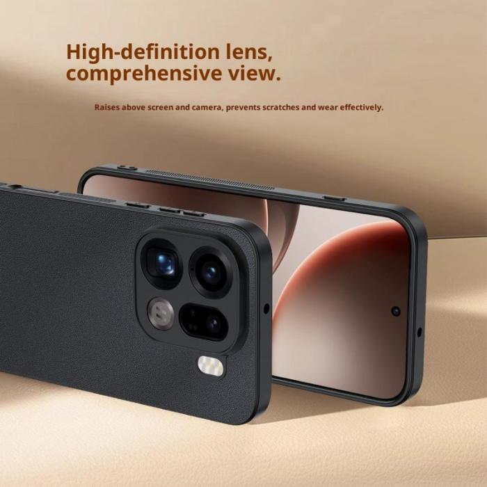 OEM - Oppo Find X9 Pro 5G Skal PU Läder Skydd - Orange