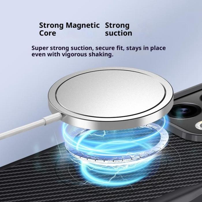 OEM - Oppo Find X9 Pro 5G Skal PU + PC + Silikon Skydd - Grå