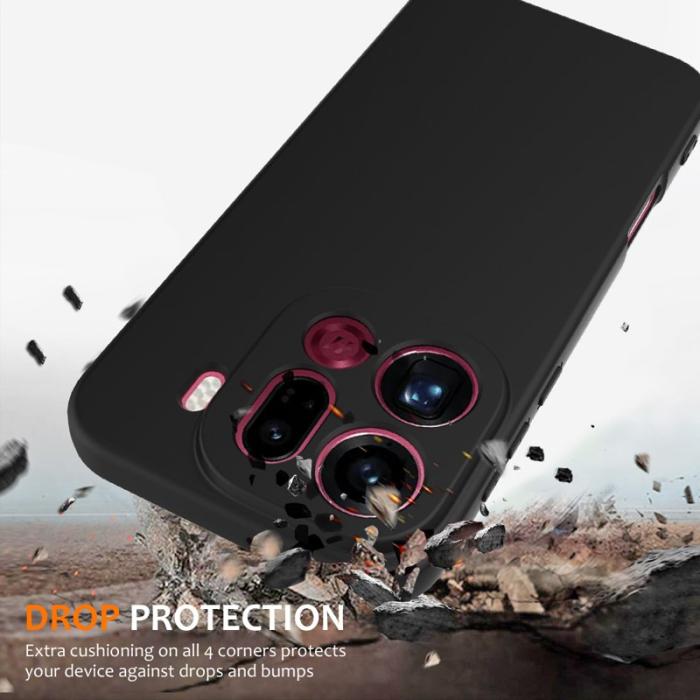OEM - Oppo Find X9 Pro 5G Skal Silikon Anti-Drop - Svart