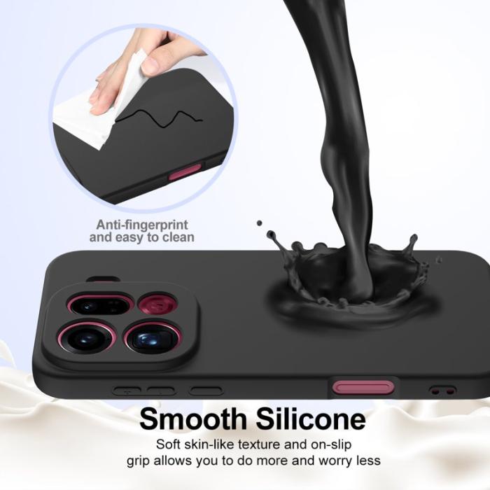 OEM - Oppo Find X9 Pro 5G Skal Silikon Anti-Drop - Svart