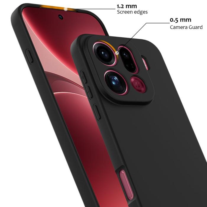 OEM - Oppo Find X9 Pro 5G Skal Silikon Anti-Drop - Svart