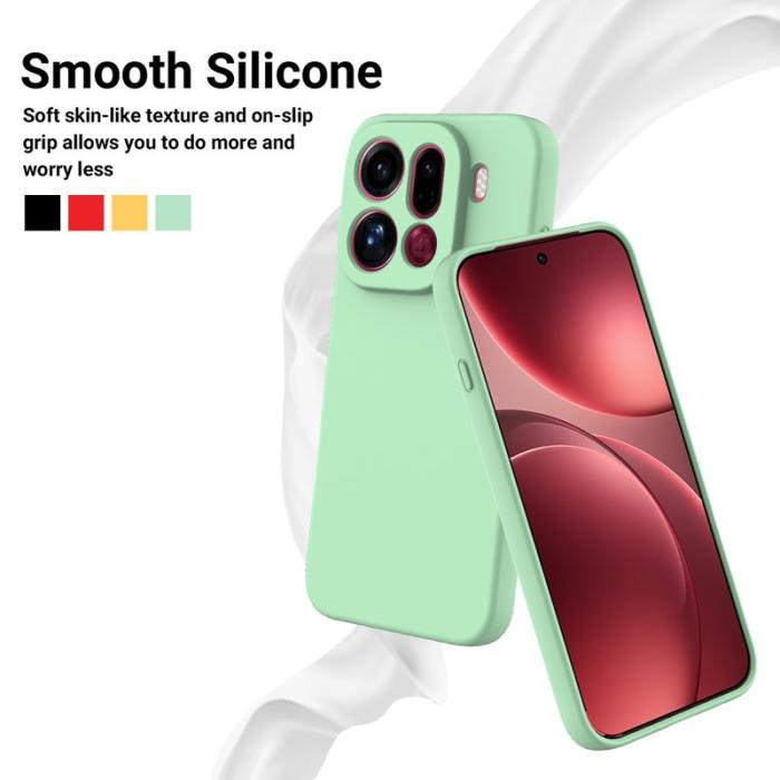 OEM - Oppo Find X9 Pro 5G Skal Silikon - Grön