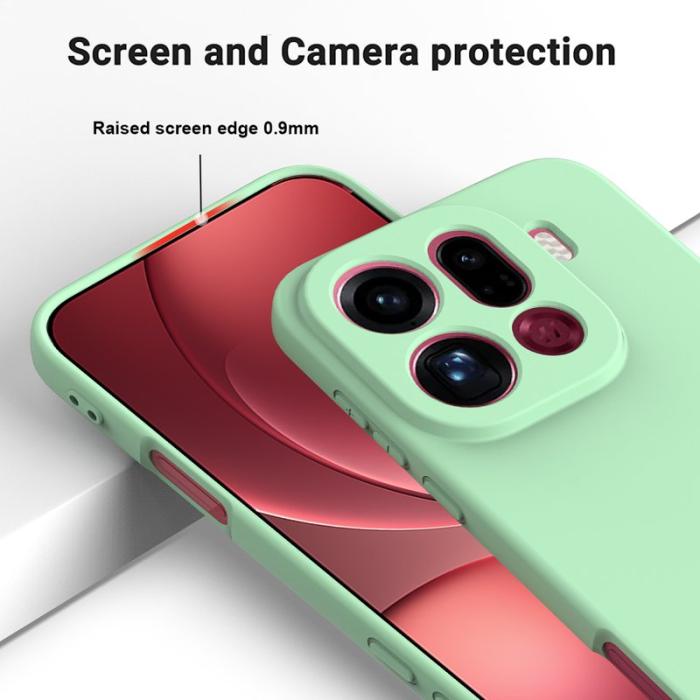 OEM - Oppo Find X9 Pro 5G Skal Silikon - Grön