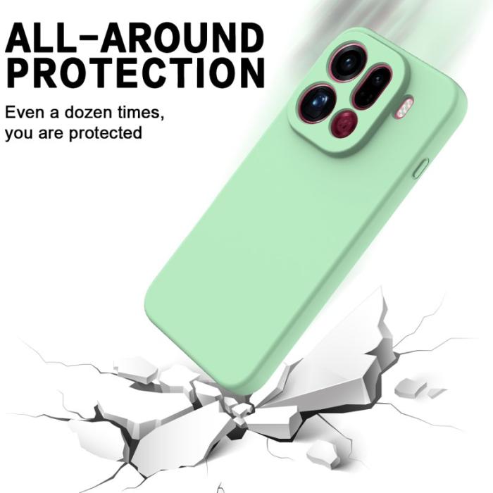 OEM - Oppo Find X9 Pro 5G Skal Silikon - Grön