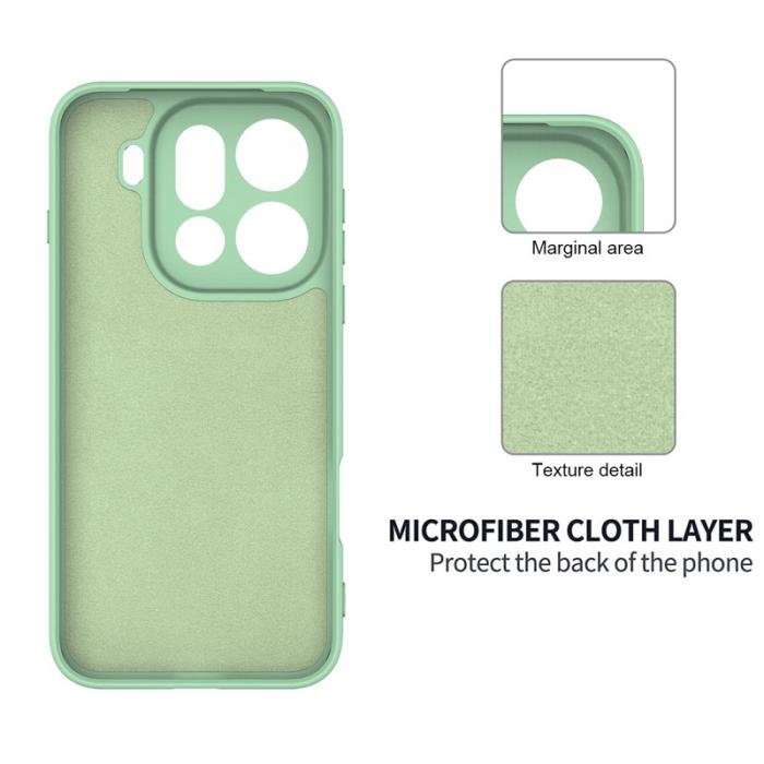 OEM - Oppo Find X9 Pro 5G Skal Silikon - Grön