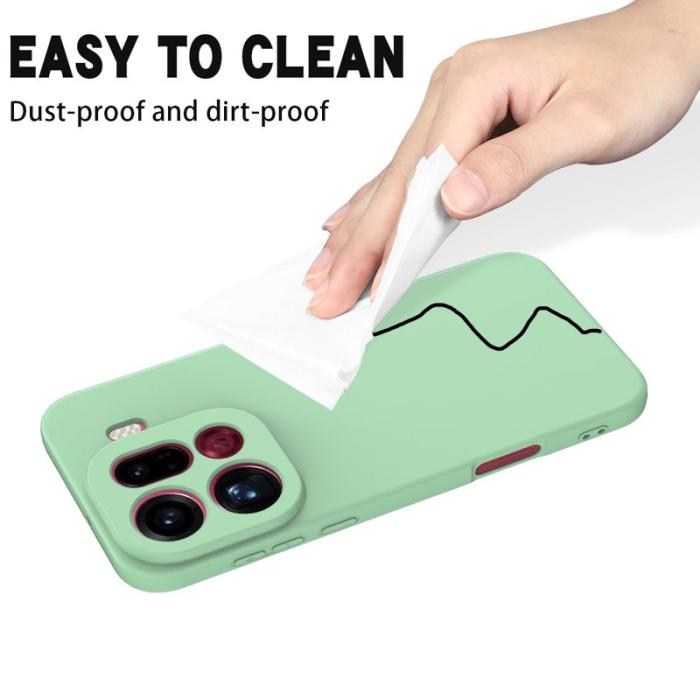 OEM - Oppo Find X9 Pro 5G Skal Silikon - Grön