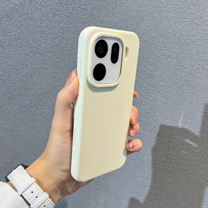 OEM - Oppo Find X9 Pro 5G Skal Silikon + PC - Antik Vit