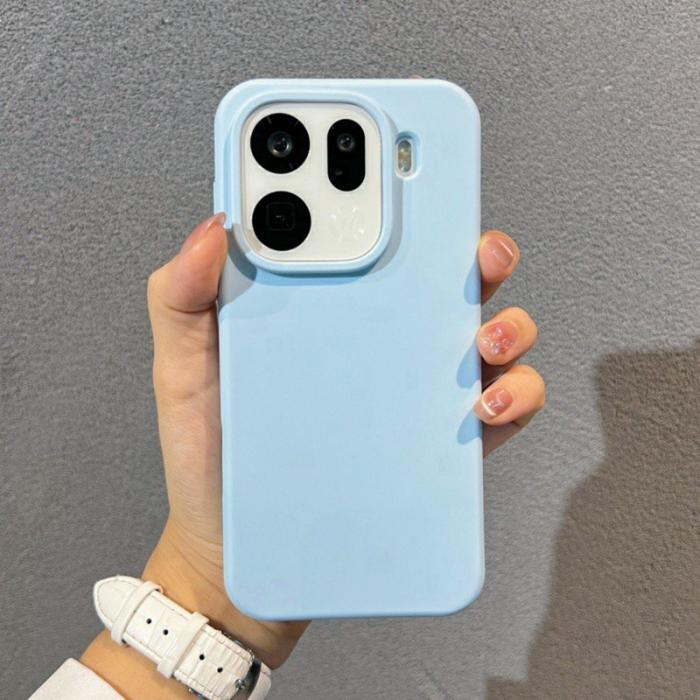 OEM - Oppo Find X9 Pro 5G Skal Silikon + PC - Baby Blue