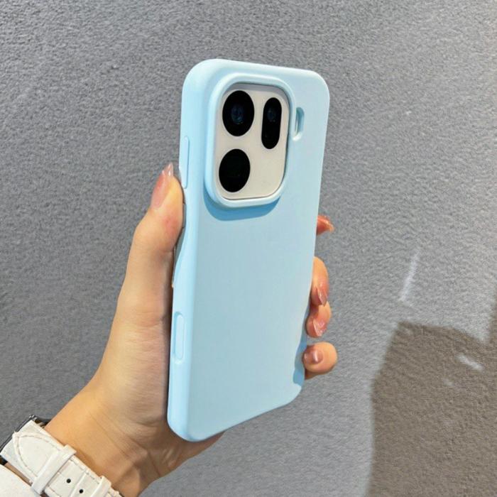 OEM - Oppo Find X9 Pro 5G Skal Silikon + PC - Baby Blue