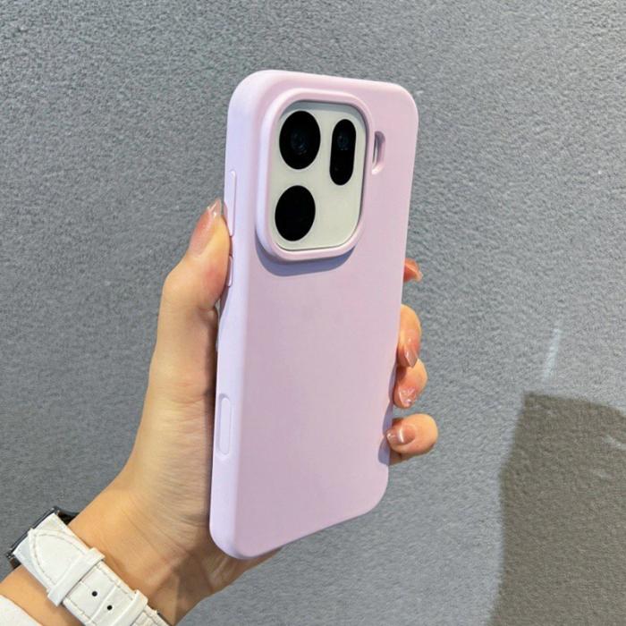 OEM - Oppo Find X9 Pro 5G Skal Silikon + PC - Ljuslila