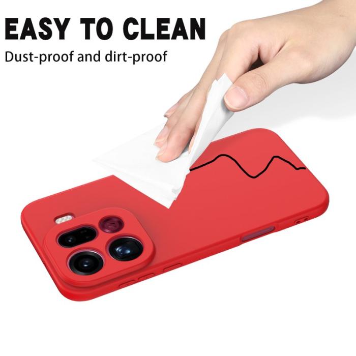 OEM - Oppo Find X9 Pro 5G Skal Silikon Röd