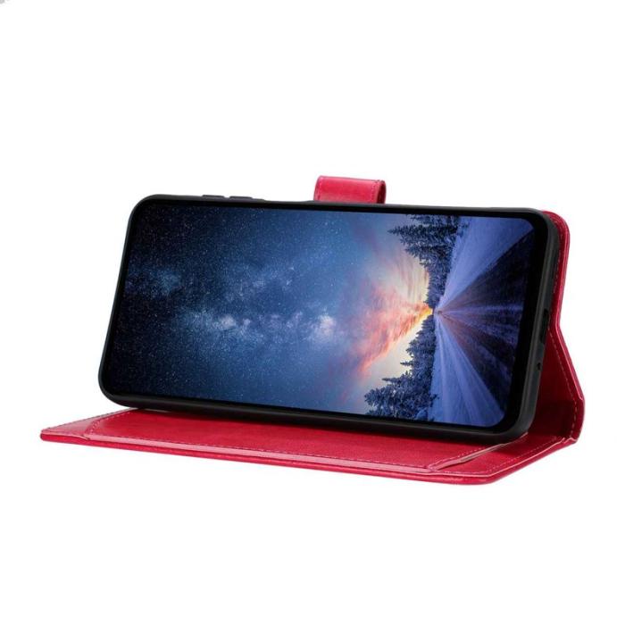 OEM - Oppo Find X9 Pro 5G Ställ Fodral PU Läder - Rosa