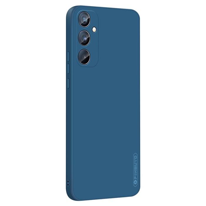 PINWUYO - PINWUYO Samsung Galaxy A35 5G Skal Stöttålig Mjuk TPU - Marinblå