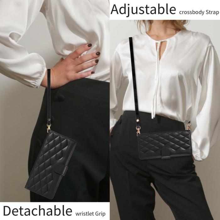 OEM - Rhombus Samsung Galaxy S26 / S26 Pro Fodral Äkta Läder - Svart