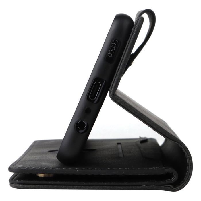 OEM - RIVET Samsung Galaxy A55 5G Plånboksfodral Konstläder Flip - Svart