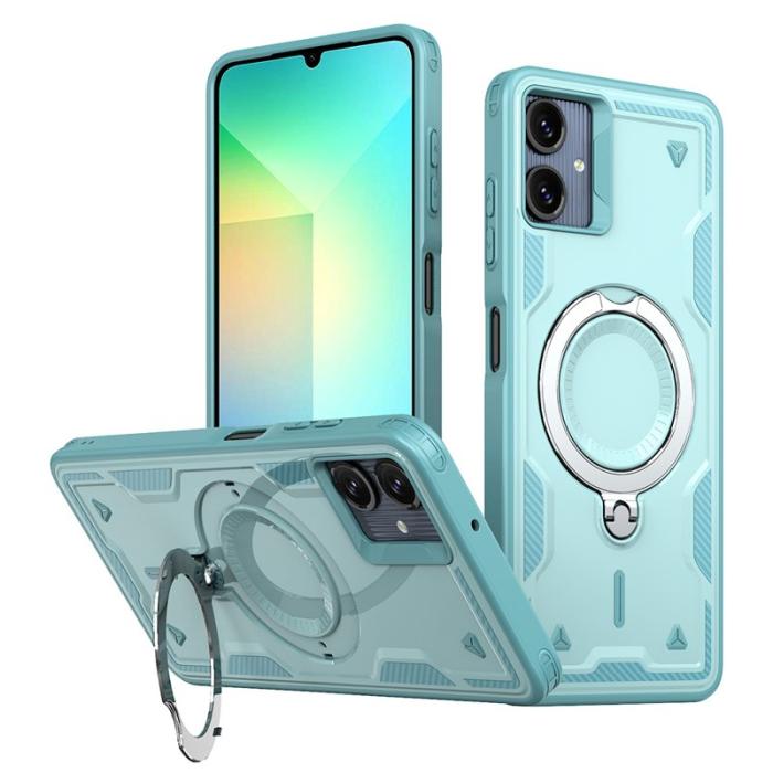 N/A - Samsung Galaxy A06 4G Skal Plast Militärskydd - Baby Blue