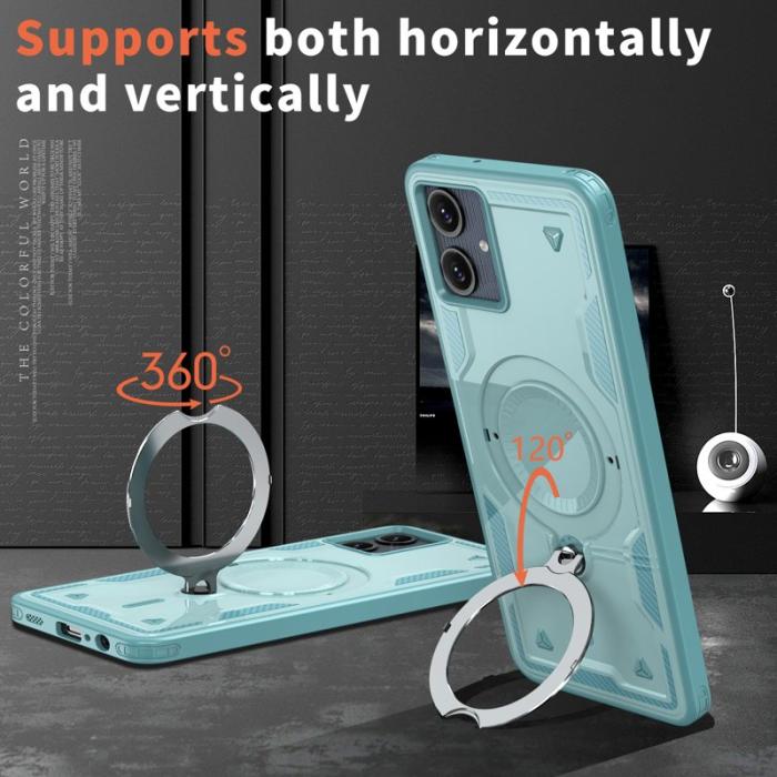 N/A - Samsung Galaxy A06 4G Skal Plast Militärskydd - Baby Blue