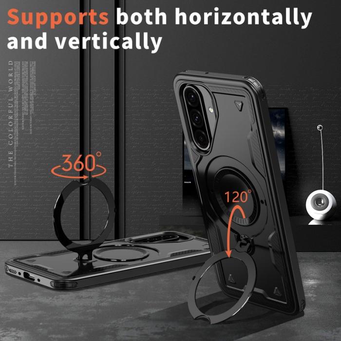 N/A - Samsung Galaxy A26 5G Skal Plast Militärt Skydd - Svart