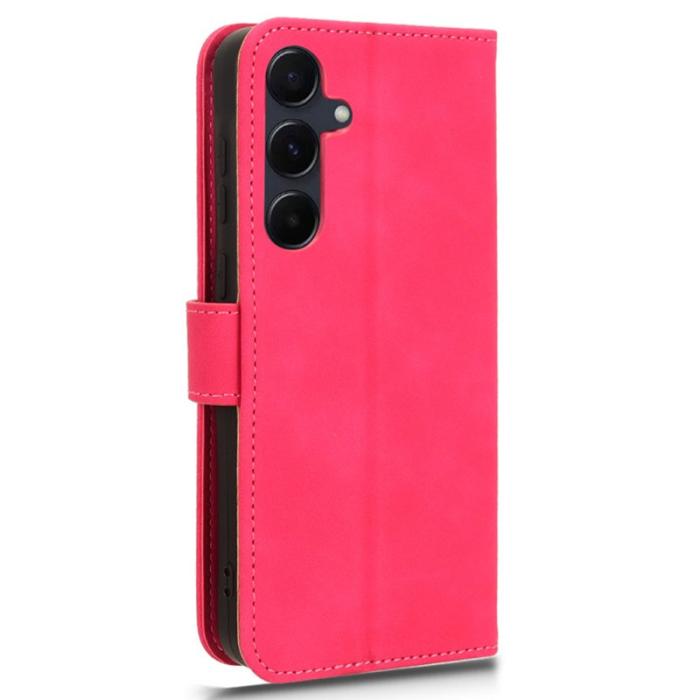 OEM - Samsung Galaxy A35 5G Fodral Äkta Läder Flip - Rosa