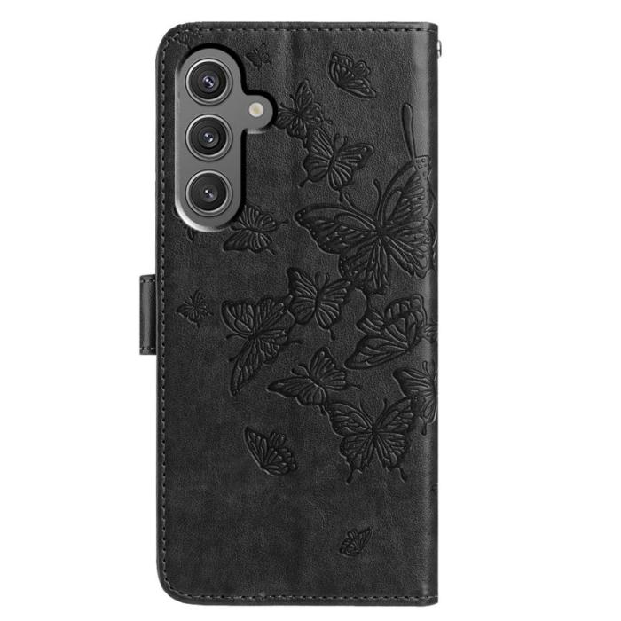 OEM - Samsung Galaxy A35 5G Fodral Flip Konstläder - Svart