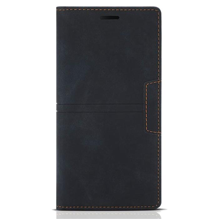 OEM - Samsung Galaxy A35 5G Fodral Magnetisk Auto Stängning PU Läder - Svart