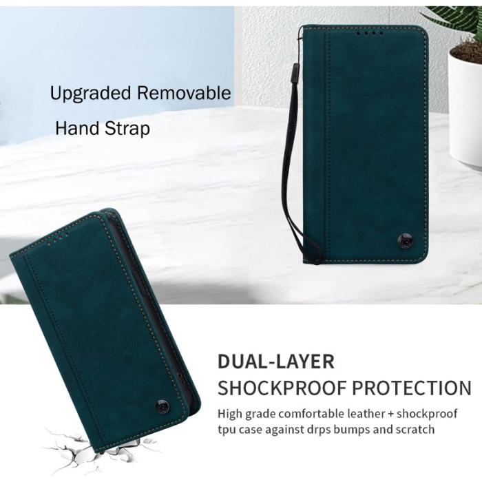 OEM - Samsung Galaxy A35 5G Fodral Mönster Konstläder - Grön