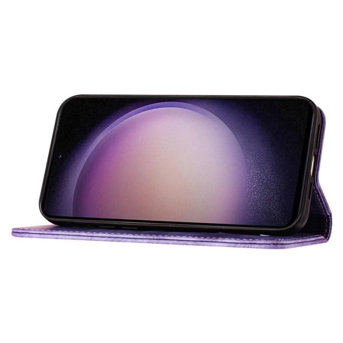 OEM - Samsung Galaxy A35 5G Fodral PU Läder - Lila