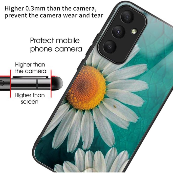 OEM - Samsung Galaxy A35 5G Skärmskydd Härdat Glas - Daisy