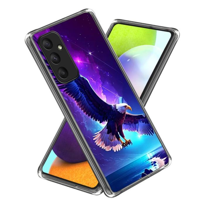 OEM - Samsung Galaxy A35 5G Skal Anti-Drop Mönster TPU - Flying Eagle