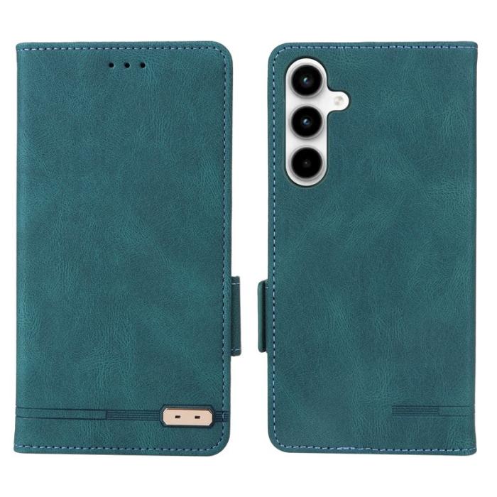 OEM - Samsung Galaxy A35 5G Skal Anti-rep Skydd Konstläder - Blå