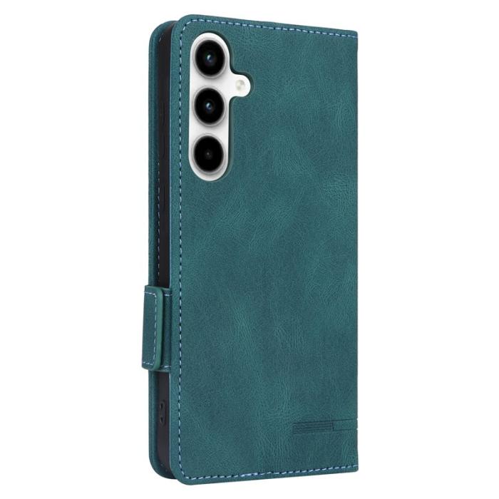 OEM - Samsung Galaxy A35 5G Skal Anti-rep Skydd Konstläder - Blå