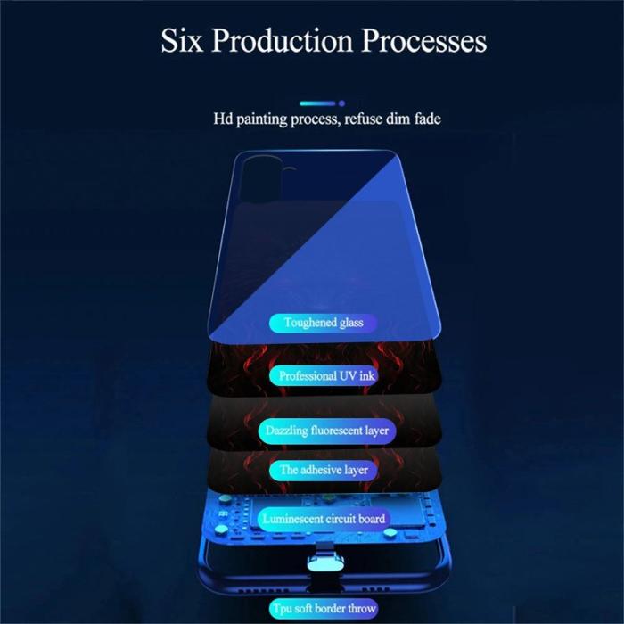 OEM - Samsung Galaxy A35 5G Skal Call Flash Series TPU - Röd Varg