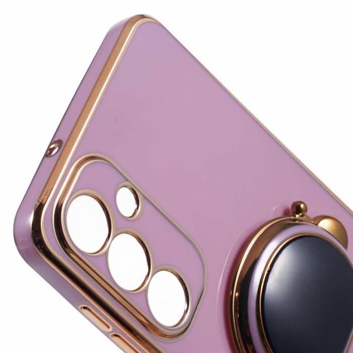 OEM - Samsung Galaxy A35 5G Skal Electropläterad Mjuk TPU - Lila