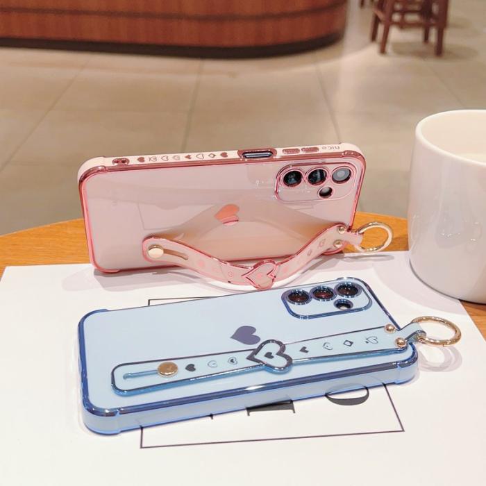 OEM - Samsung Galaxy A35 5G Skal Flexibelt TPU Kärleksmotiv - Rosa