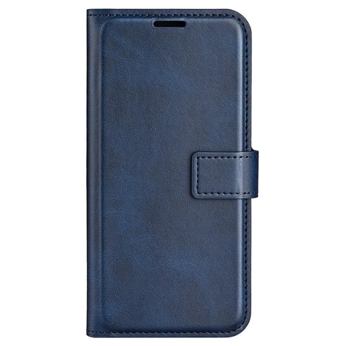 OEM - Samsung Galaxy A35 5G Skal Flip Stötskydd Konstläder - Blå