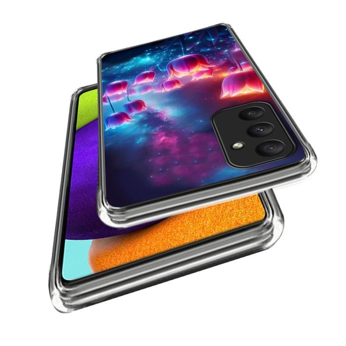 OEM - Samsung Galaxy A35 5G Skal Mönstertryckt IMD Stöttålig TPU - Drömmande Blommor