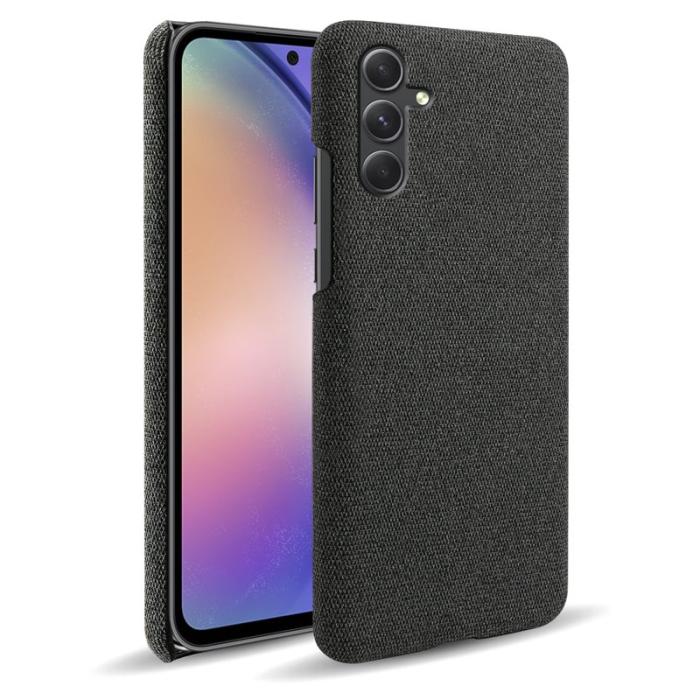 OEM - Samsung Galaxy A35 5G Skal PC+Tyger Stöttålig Mobilskydd - Svart