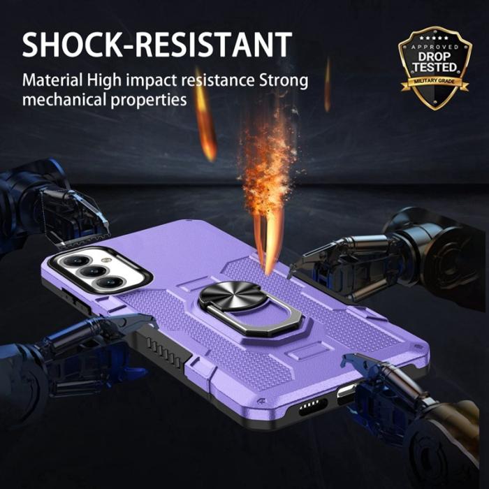 OEM - Samsung Galaxy A35 5G Skal Plast Stötsäker - Lila