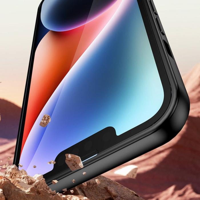 OEM - Samsung Galaxy A35 5G Skal Retro Stil PU Läder + TPU Skydd - Svart