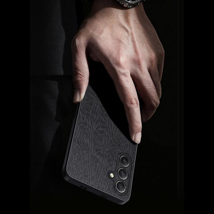 OEM - Samsung Galaxy A35 5G Skal Scratch-proof PU+PC+TPU - Svart