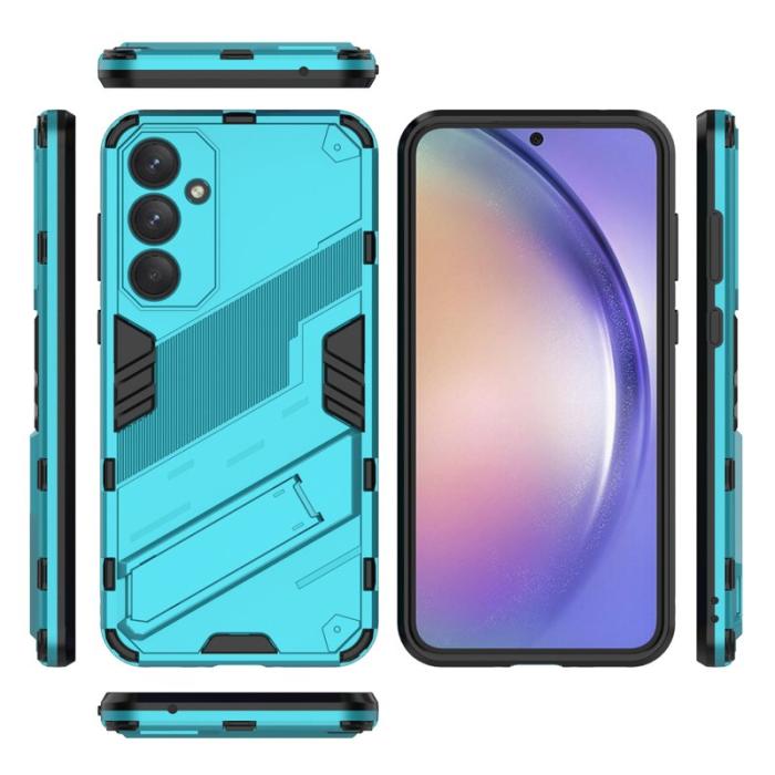 OEM - Samsung Galaxy A35 5G Skal Slim-Fit TPU+PC - Ljusblå
