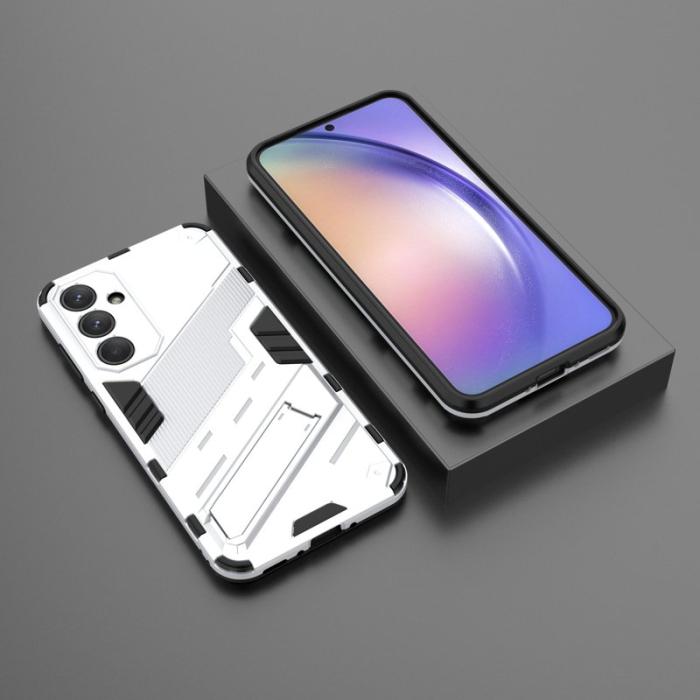 OEM - Samsung Galaxy A35 5G Skal Slim-Fit TPU+PC - Vit