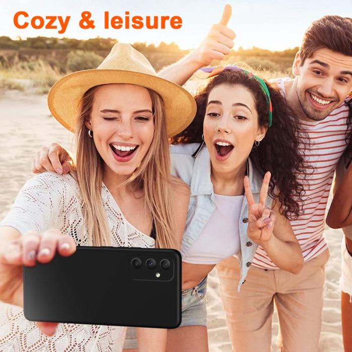 OEM - Samsung Galaxy A35 5G Skal TPU 2.2mm Silky Touch - Svart