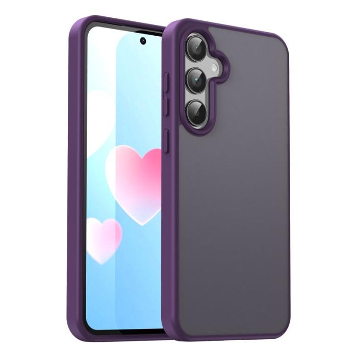 OEM - Samsung Galaxy A35 5G Skal TPU Matt Anti-Drop - Lila